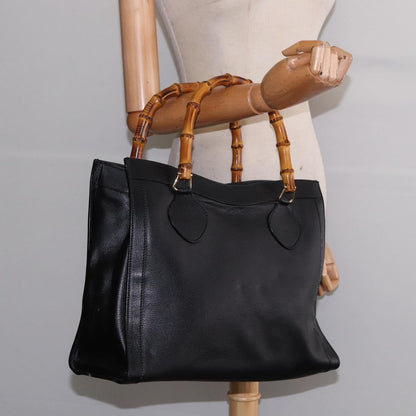 Gucci Diana NM Bamboo Handle Tote Leather, GOLD, LEATHER, Tote bag