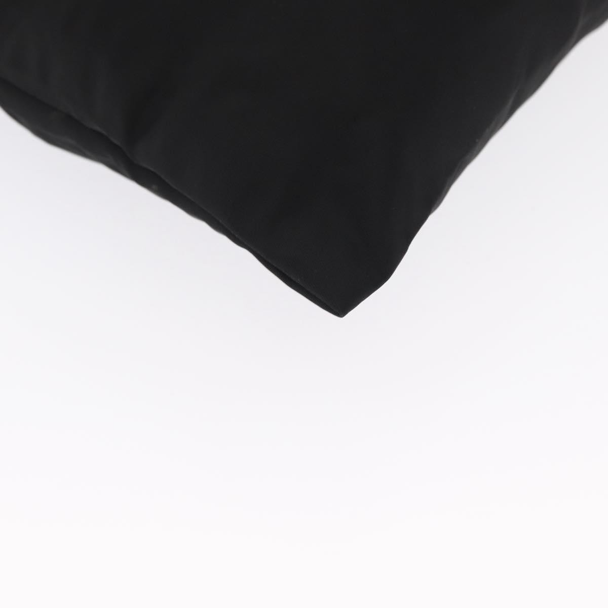 Prada Zip Top Messenger Bag Tessuto, BLACK, NYLON, Shoulder bag