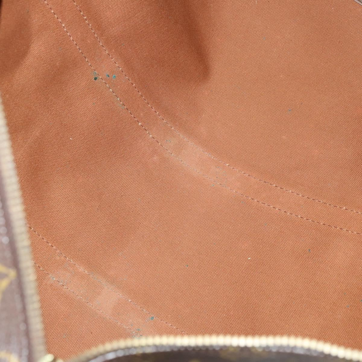 Louis Vuitton Keepall Bag Monogram Canvas, BROWN, CANVAS, Travel bag