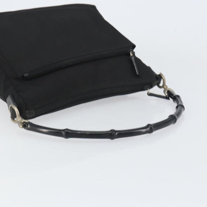 Gucci Vintage Shoulder Bag Nylon, BLACK, NYLON, Shoulder bag