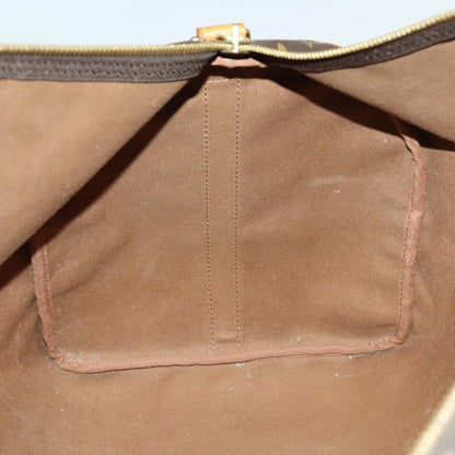 Louis Vuitton Keepall Bag Monogram Canvas, BROWN, CANVAS, Travel bag