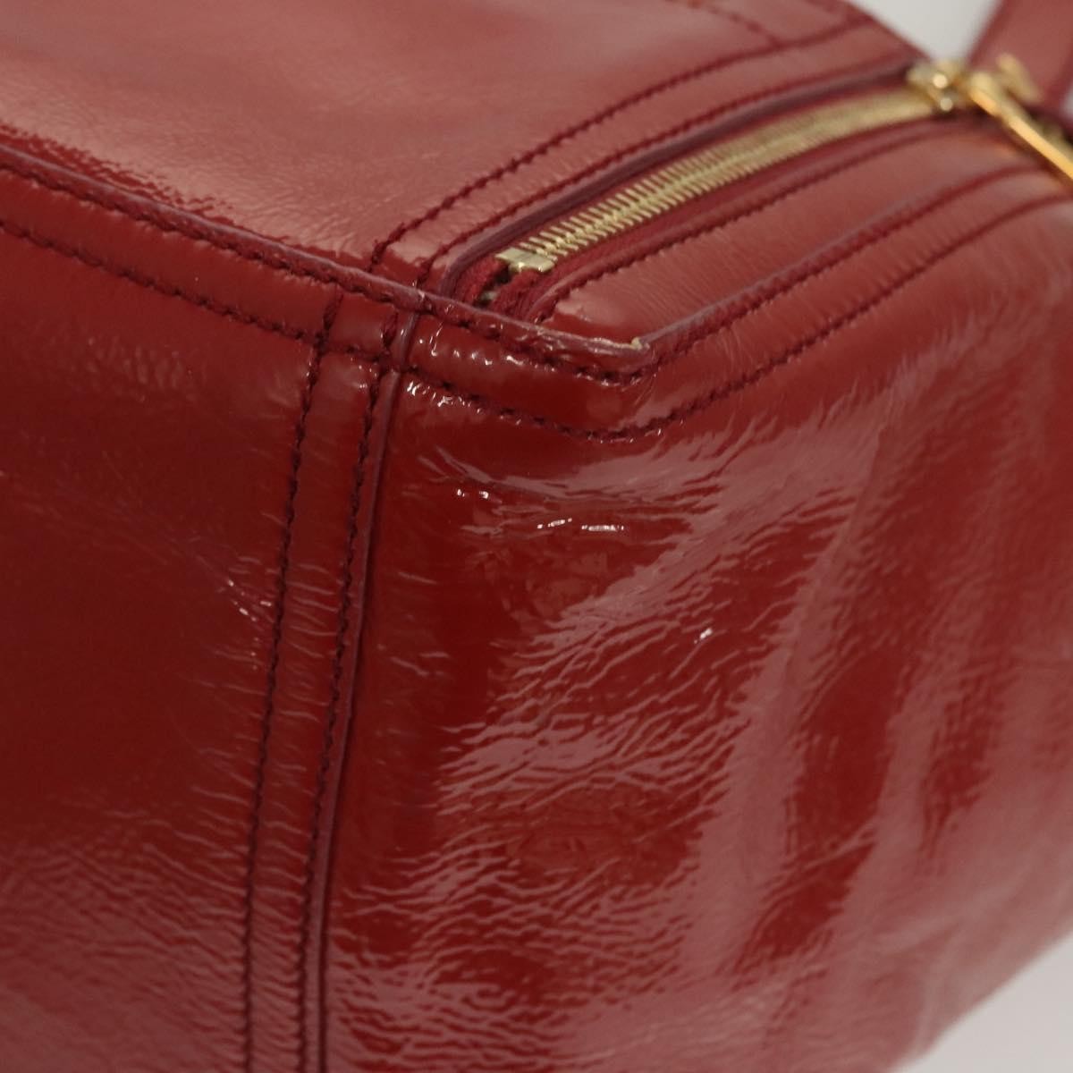 Saint Laurent Downtown Handbag Patent, RED, PATENT_LEATHER, Shoulder bag