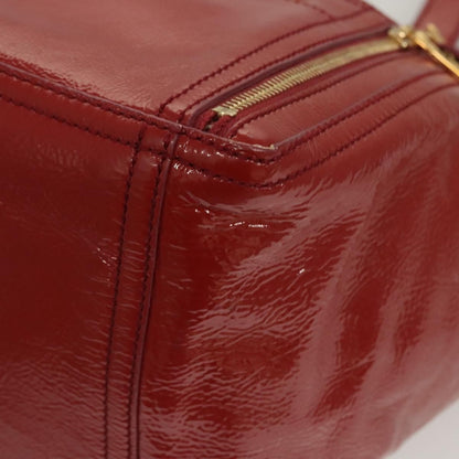 Saint Laurent Downtown Handbag Patent, RED, PATENT_LEATHER, Shoulder bag