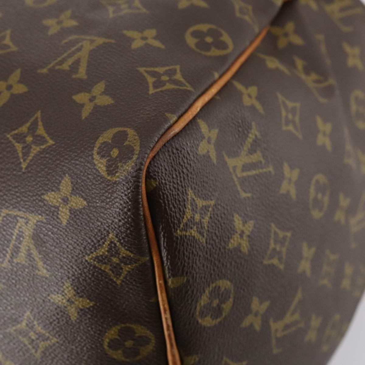 Louis Vuitton Keepall Bag Monogram Canvas, BROWN, CANVAS, Travel bag