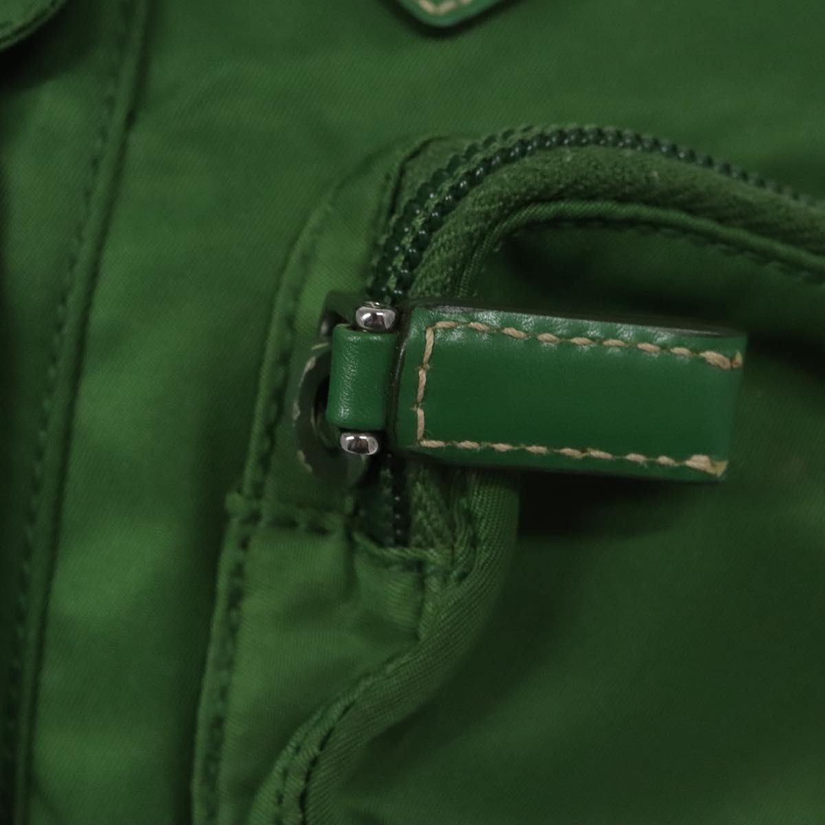 Prada Multi Pocket Zip Waist Bag Tessuto, GREEN, NYLON, Bag