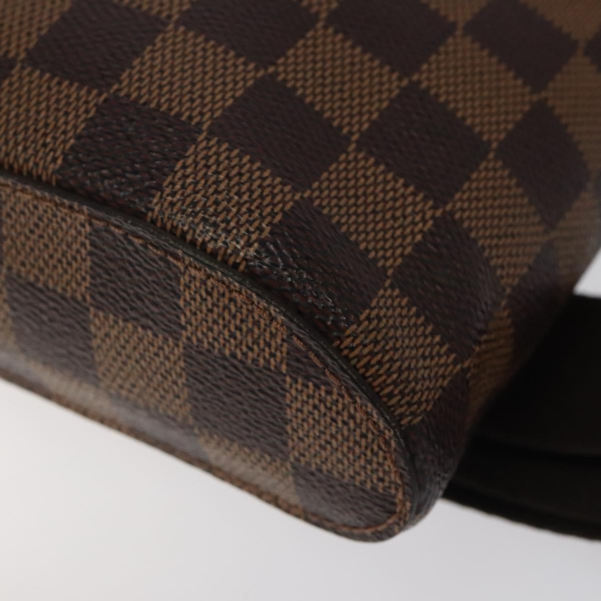 Louis Vuitton Geronimos Waist Bag Damier, BROWN, CANVAS, Shoulder bag