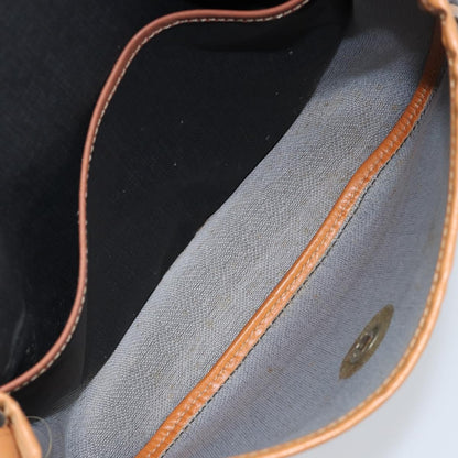 Christian Dior Vintage Shoulder Bag Canvas, BLACK, CANVAS, Shoulder bag