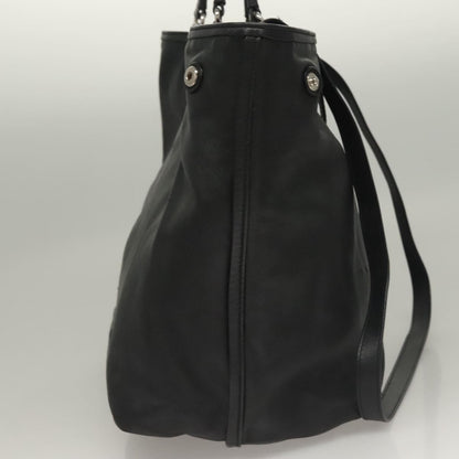 Salvatore Ferragamo Vara bow tote Leather, BLACK, LEATHER, Tote bag