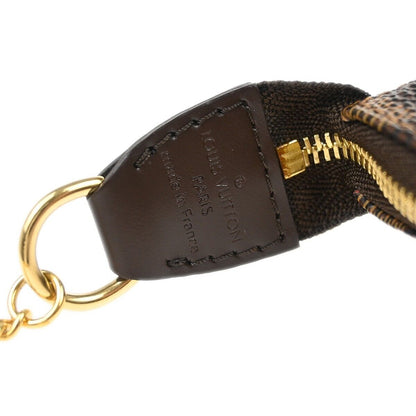 Louis Vuitton Pochette Accessoires Limited Edition Damier, BROWN, CANVAS, Clutche & pouche