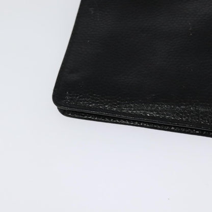 Christian Dior Vintage Chain Flap Shoulder Bag Leather, BLACK, LEATHER, Shoulder bag