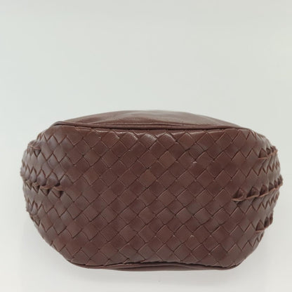 Bottega Veneta Intrecciato Leather, PURPLE, LEATHER, Clutche & pouche