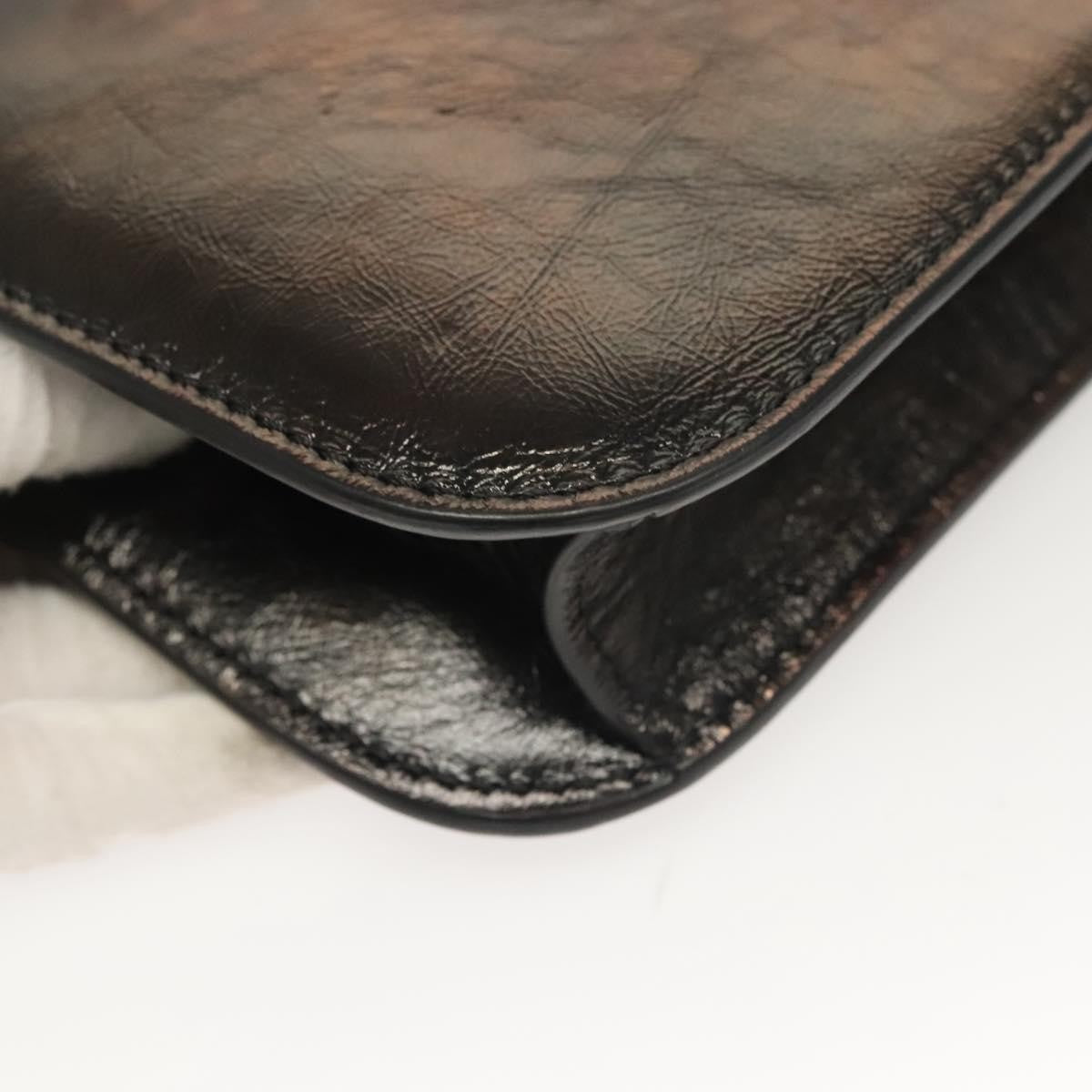 Valentino Garavani Glam Lock Shoulder Bag Leather, BROWN, LEATHER, Shoulder bag