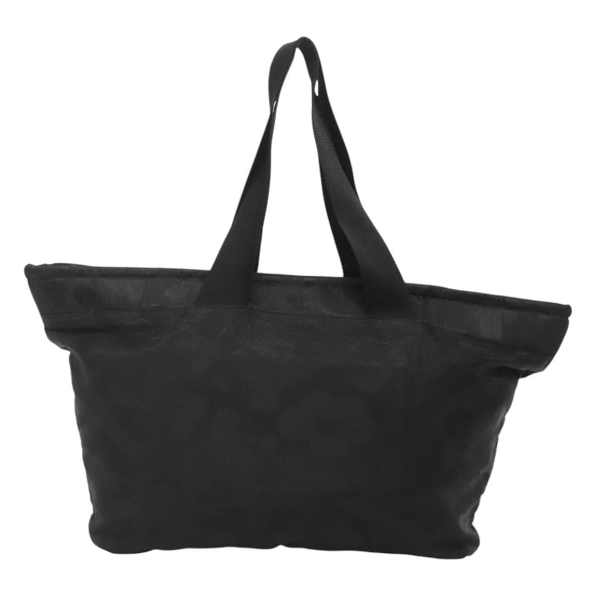Versace Vintage Tote Nylon, BLACK, NYLON, Tote bag