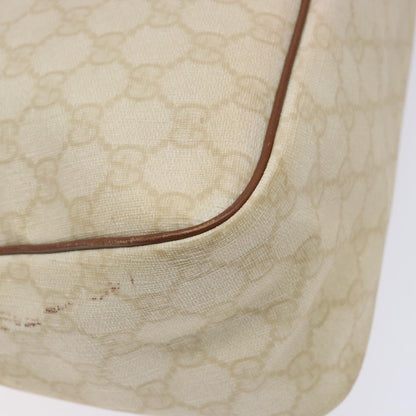 Gucci GG supreme handbag GG canvas, WHITE, PVC, Handbag