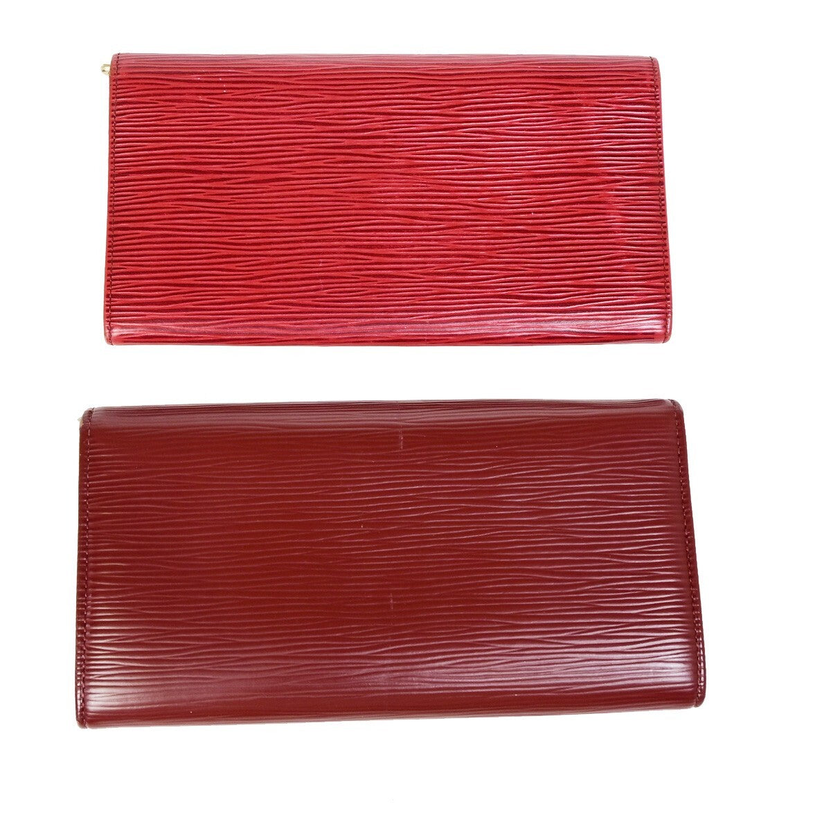 Louis Vuitton Vintage Sarah Wallet Epi Leather, RED, LEATHER, Wallets
