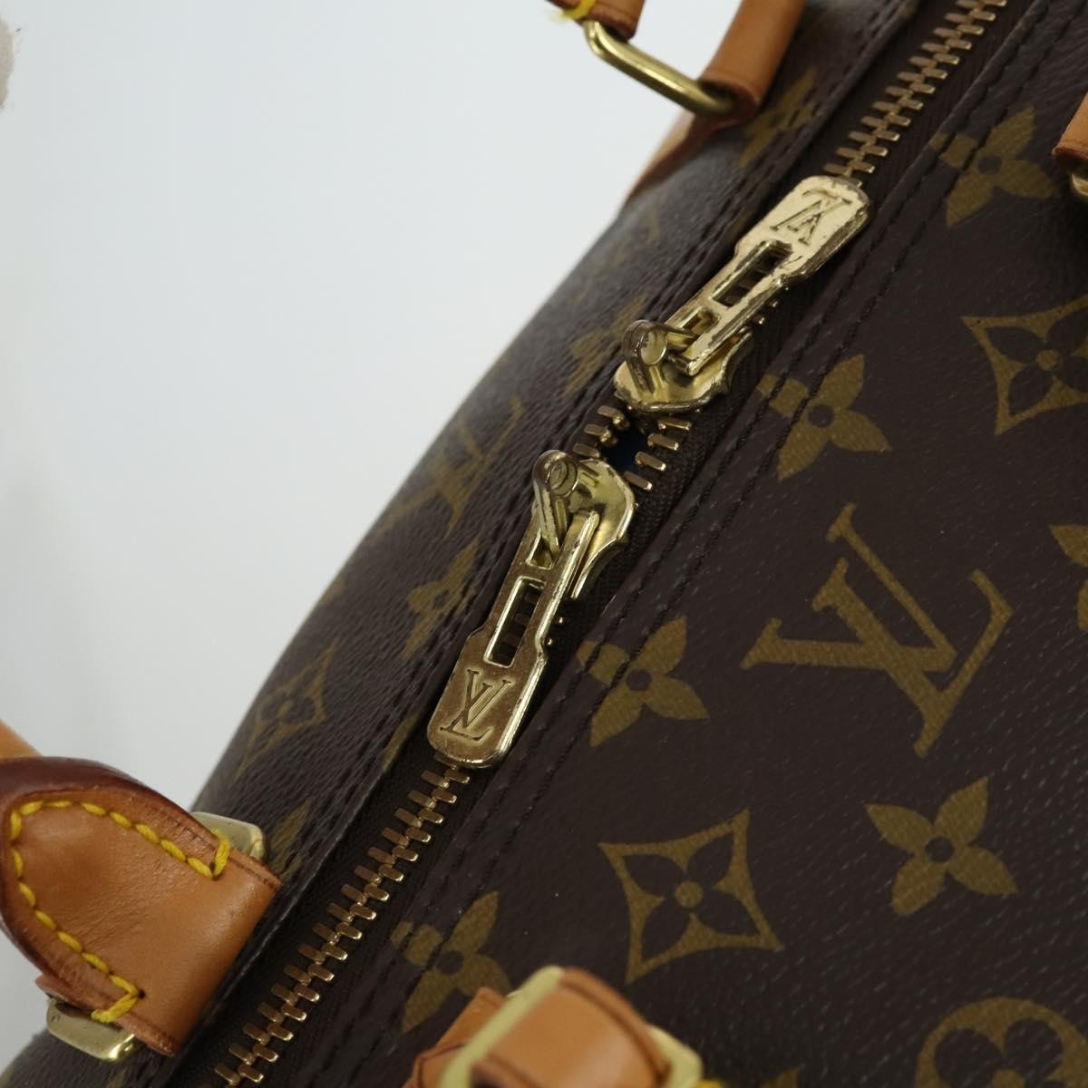 Louis Vuitton Keepall Bag Monogram Canvas, BROWN, CANVAS, Travel bag