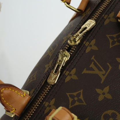 Louis Vuitton Keepall Bag Monogram Canvas, BROWN, CANVAS, Travel bag