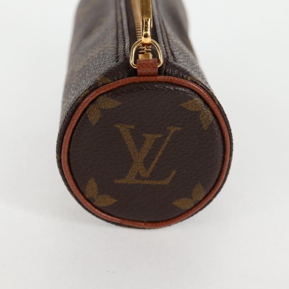 Louis Vuitton Papillon Pochette Monogram Canvas, BROWN, CANVAS, Handbag