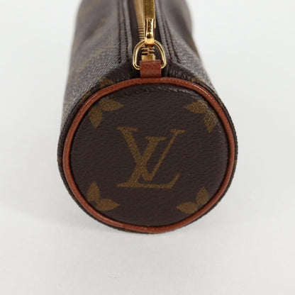 Louis Vuitton Papillon Pochette Monogram Canvas, BROWN, CANVAS, Handbag