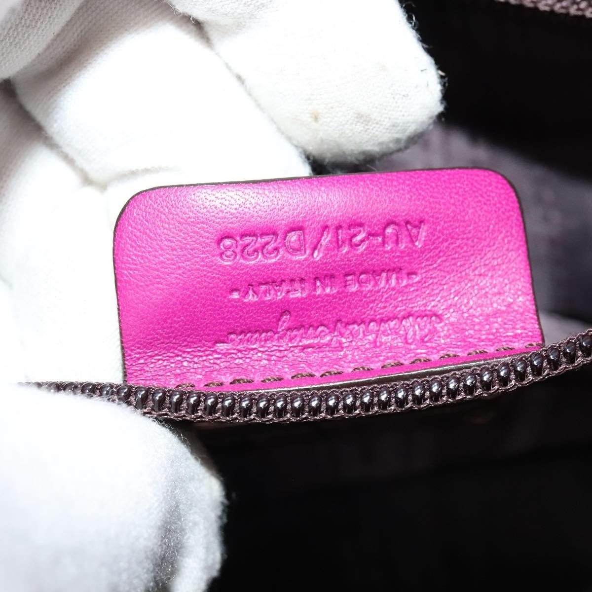 Salvatore Ferragamo Annabell Tote Leather, PURPLE, LEATHER, Handbag