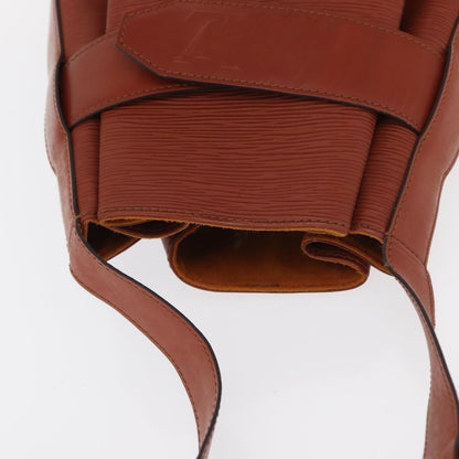 Louis Vuitton Vintage Sac d'Epaule Handbag Epi Leather, BROWN, LEATHER, Shoulder bag