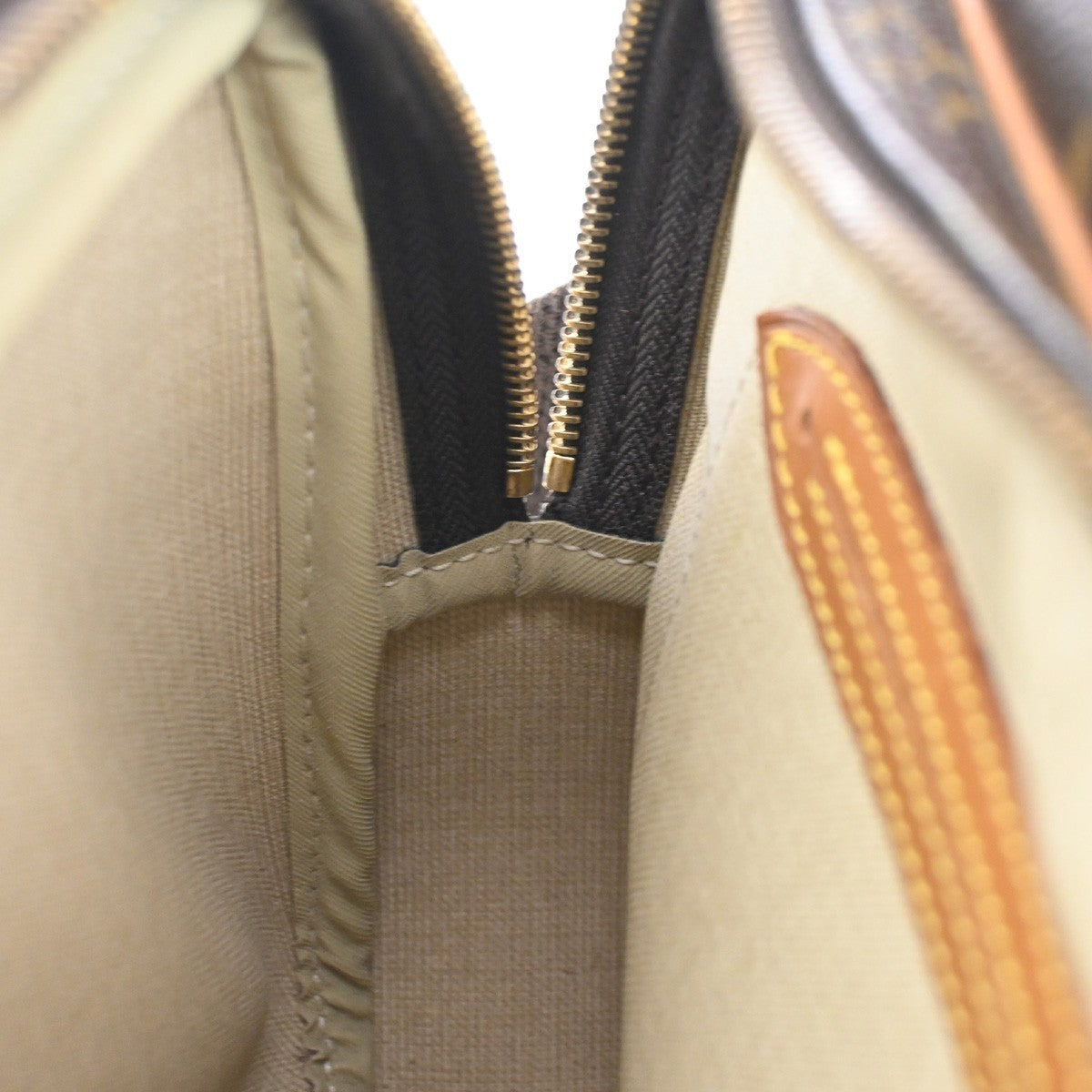 Louis Vuitton Reporter Bag Monogram Canvas, BROWN, CANVAS, Shoulder bag