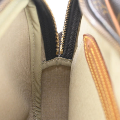 Louis Vuitton Reporter Bag Monogram Canvas, BROWN, CANVAS, Shoulder bag