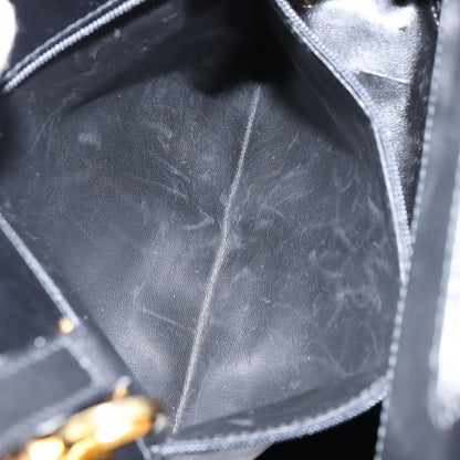 Salvatore Ferragamo Wanda Handbag Leather, BLACK, LEATHER, Handbag