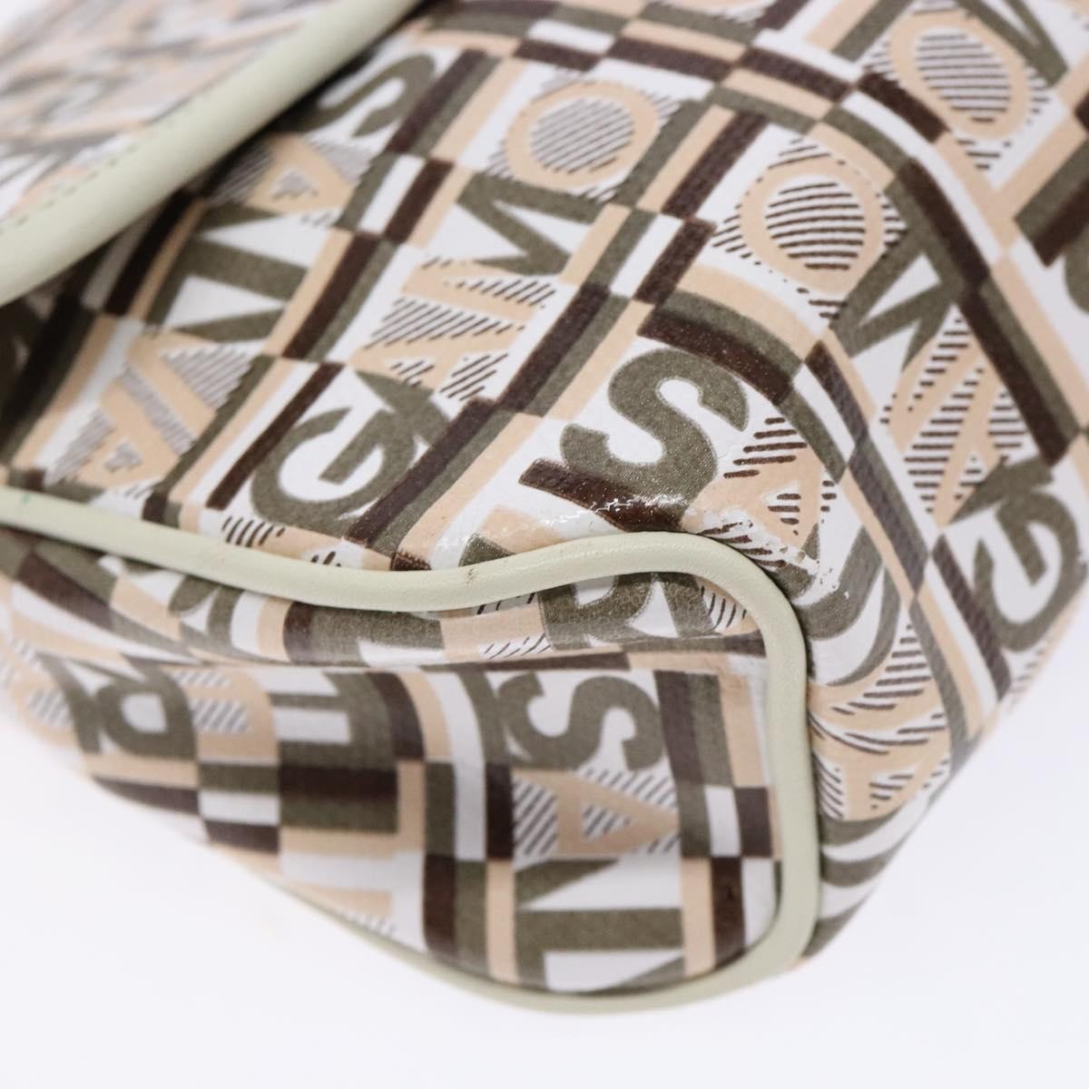 Salvatore Ferragamo Vintage clutch Bag Canvas, BEIGE, CANVAS, Clutche & pouche