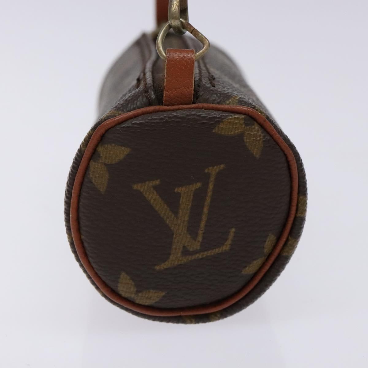 Louis Vuitton Papillon Pochette Monogram Canvas, BROWN, CANVAS, Handbag