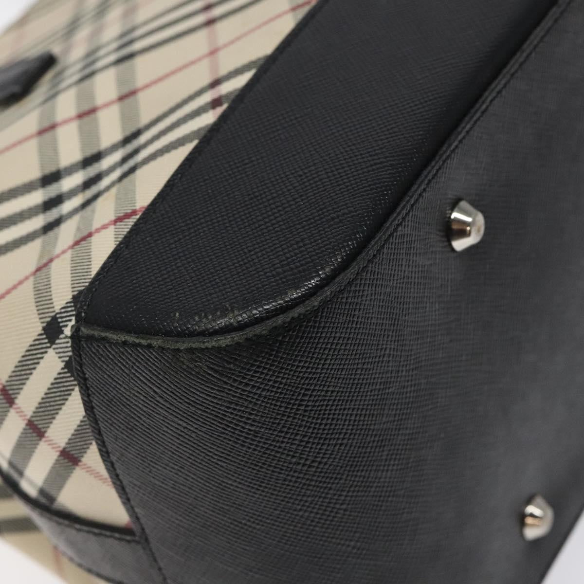 Burberry Nova Check Handbag Nova Check Canvas and leather, BEIGE, CANVAS, Handbag