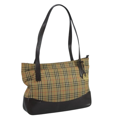 Burberry Nova Check Tote canvas check pattern, BEIGE, CANVAS, Tote bag