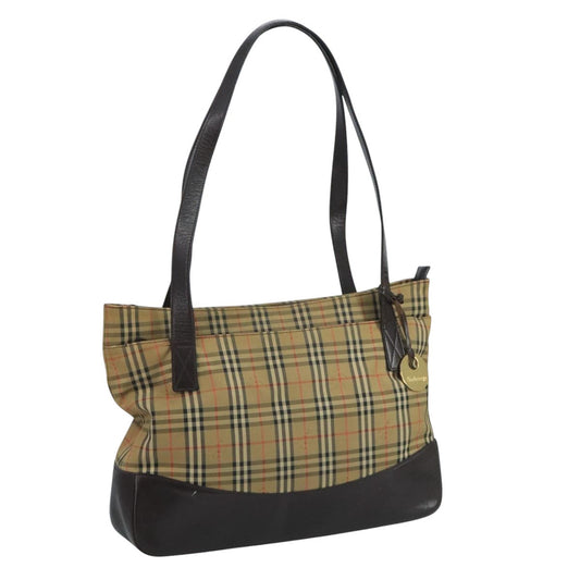 Burberry Nova Check Tote canvas check pattern, BEIGE, CANVAS, Tote bag