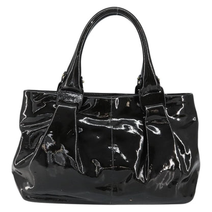 Salvatore Ferragamo Vintage Tote bag Patent Leather, BLACK, PATENT_LEATHER, Tote bag