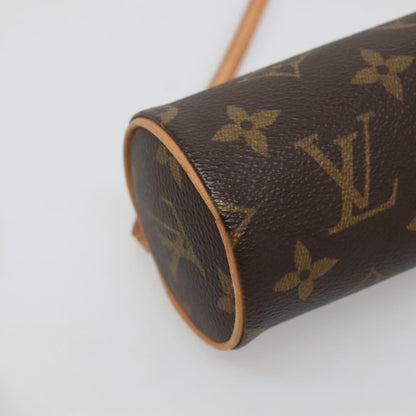 Louis Vuitton Papillon Pochette Monogram Canvas, BROWN, CANVAS, Handbag
