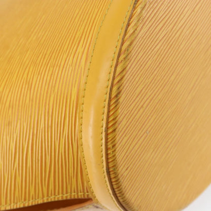 Louis Vuitton Saint Jacques Handbag Epi Leather, YELLOW, LEATHER, Handbag