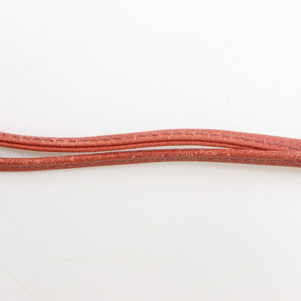 Hermes Vespa Pouch Leather, ORANGE, LEATHER, Clutche & pouche