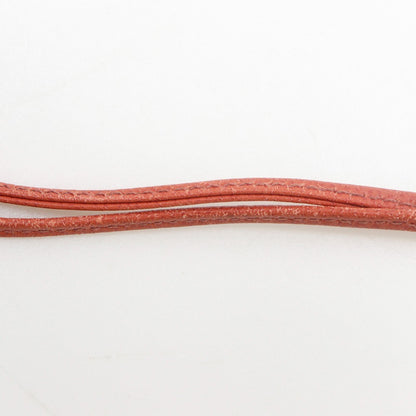 Hermes Vespa Pouch Leather, ORANGE, LEATHER, Clutche & pouche