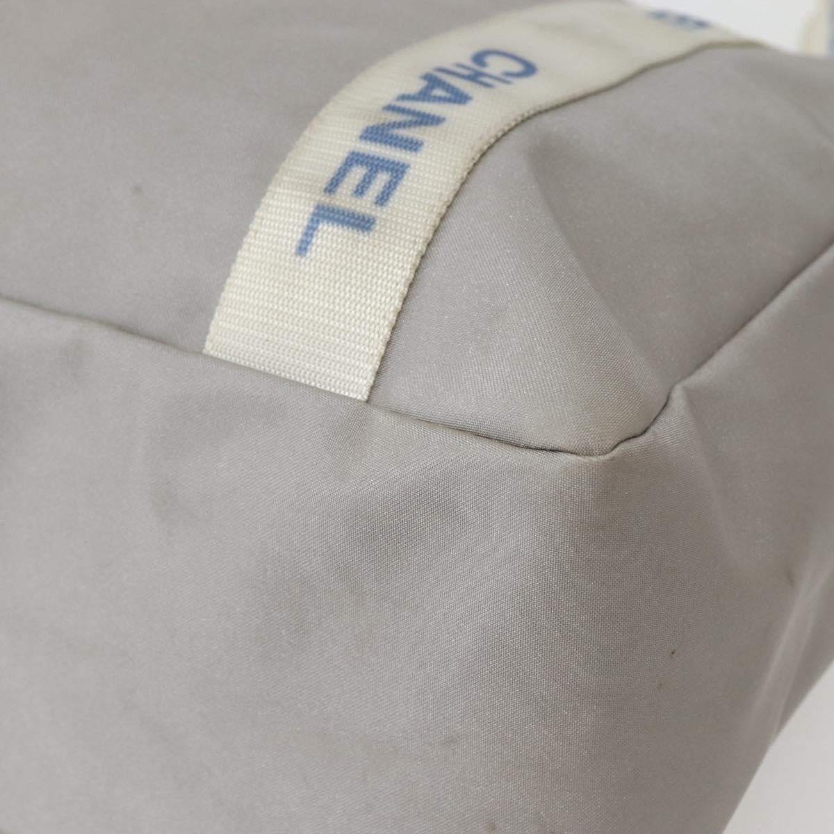 Chanel Sport Line Tote bag Nylon, GRAY, NYLON, Tote bag