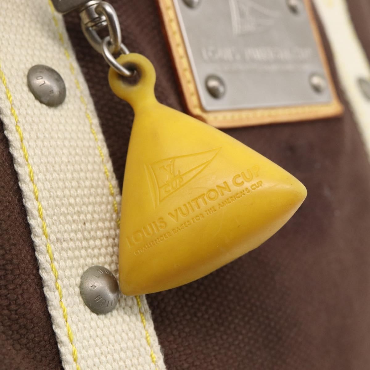 Louis Vuitton Antigua Tote Canvas, BROWN, CANVAS, Tote bag