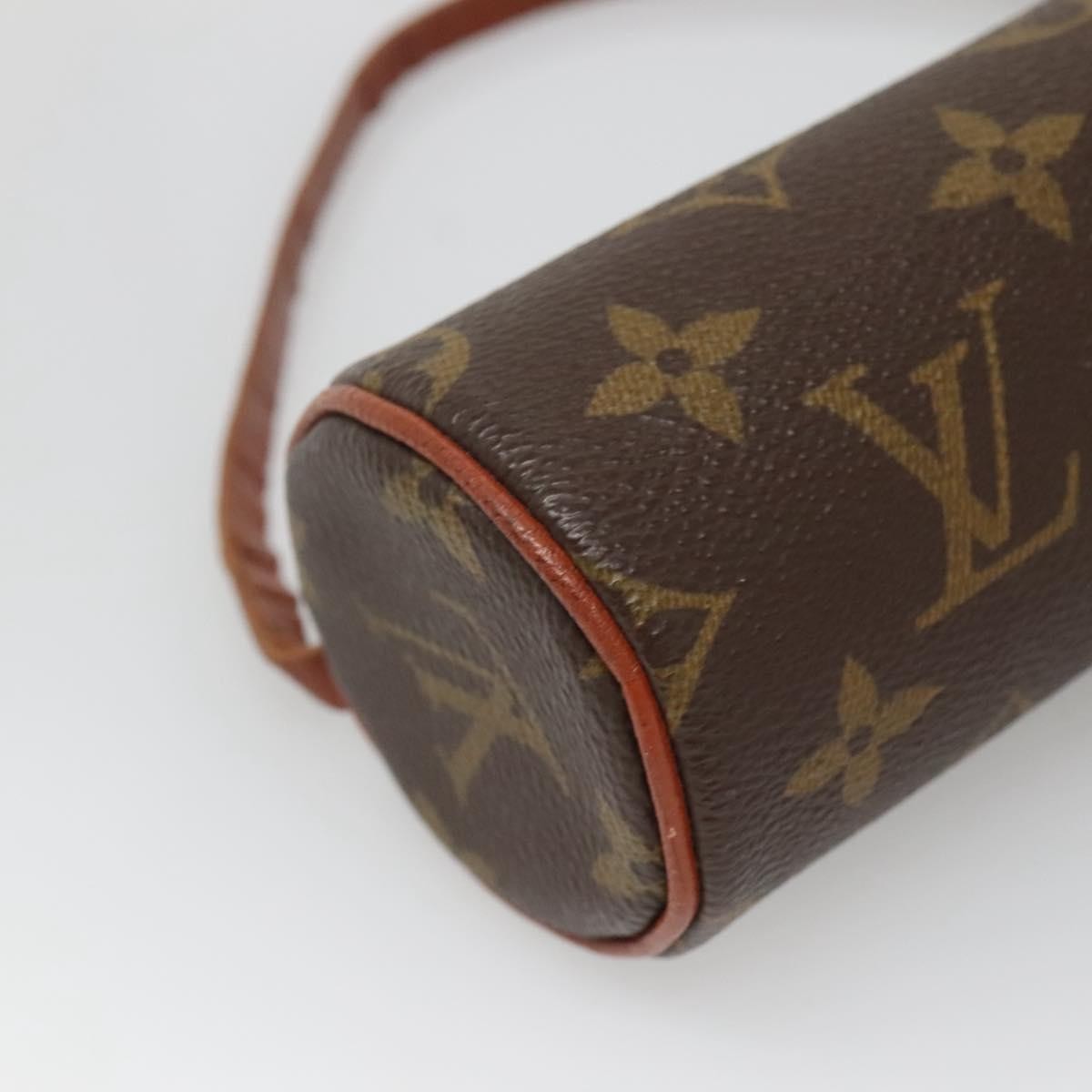 Louis Vuitton Papillon Pochette Monogram Canvas, BROWN, CANVAS, Handbag