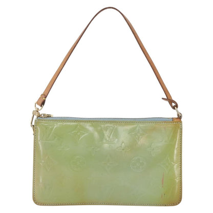 Louis Vuitton Lexington Pochette Monogram Vernis, GREEN, PATENT_LEATHER, Clutche & pouche