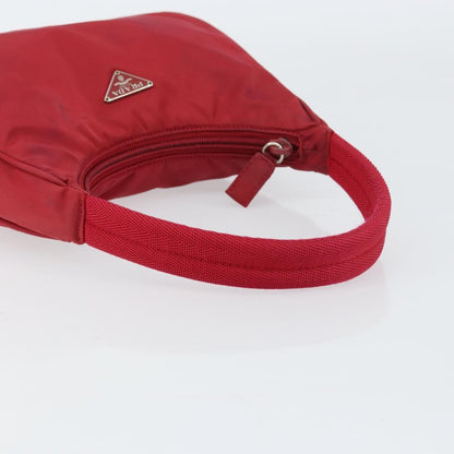 Prada Hobo Tessuto, RED, NYLON, Handbag