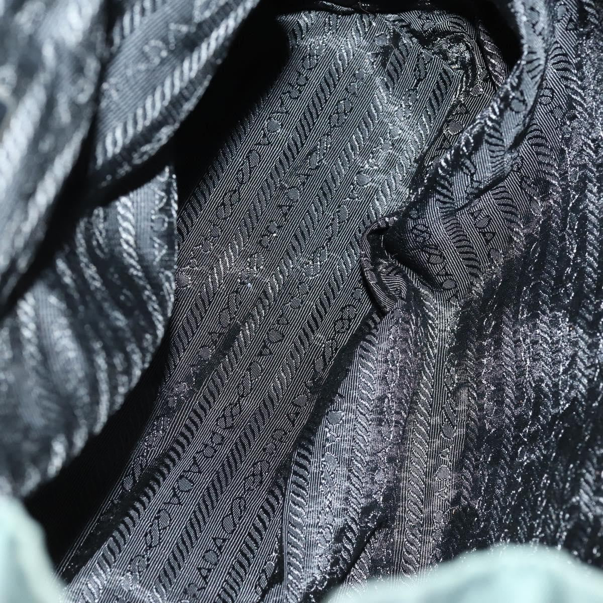 Prada Vela Double Front Pocket Backpack Tessuto with Saffiano Leather, GREEN, NYLON, Backpack