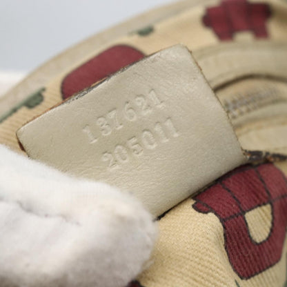 Gucci Pelham Shoulder Bag Leather, BEIGE, LEATHER, Shoulder bag