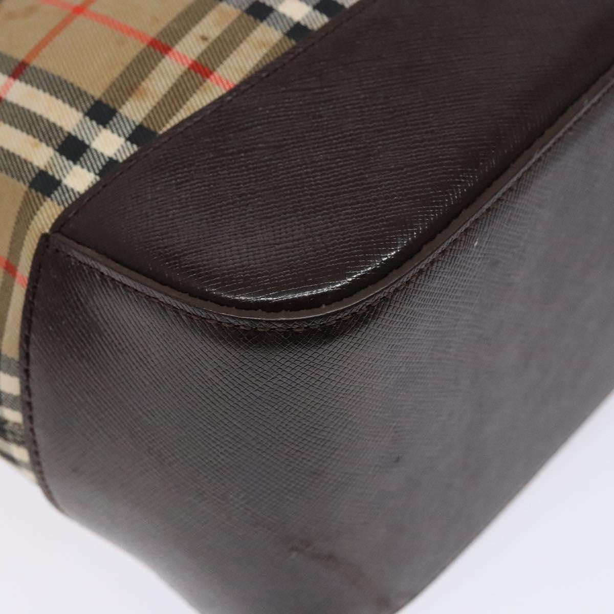 Burberry Nova Check Tote canvas check pattern, BEIGE, CANVAS, Tote bag