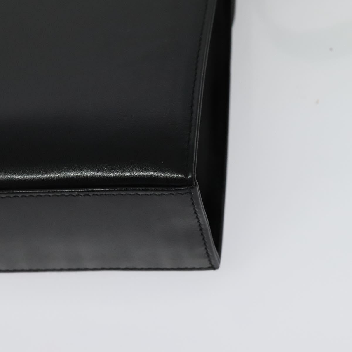 Salvatore Ferragamo Gancini Shoulder Bag Leather, BLACK, LEATHER, Shoulder bag