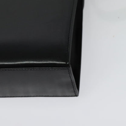 Salvatore Ferragamo Gancini Shoulder Bag Leather, BLACK, LEATHER, Shoulder bag