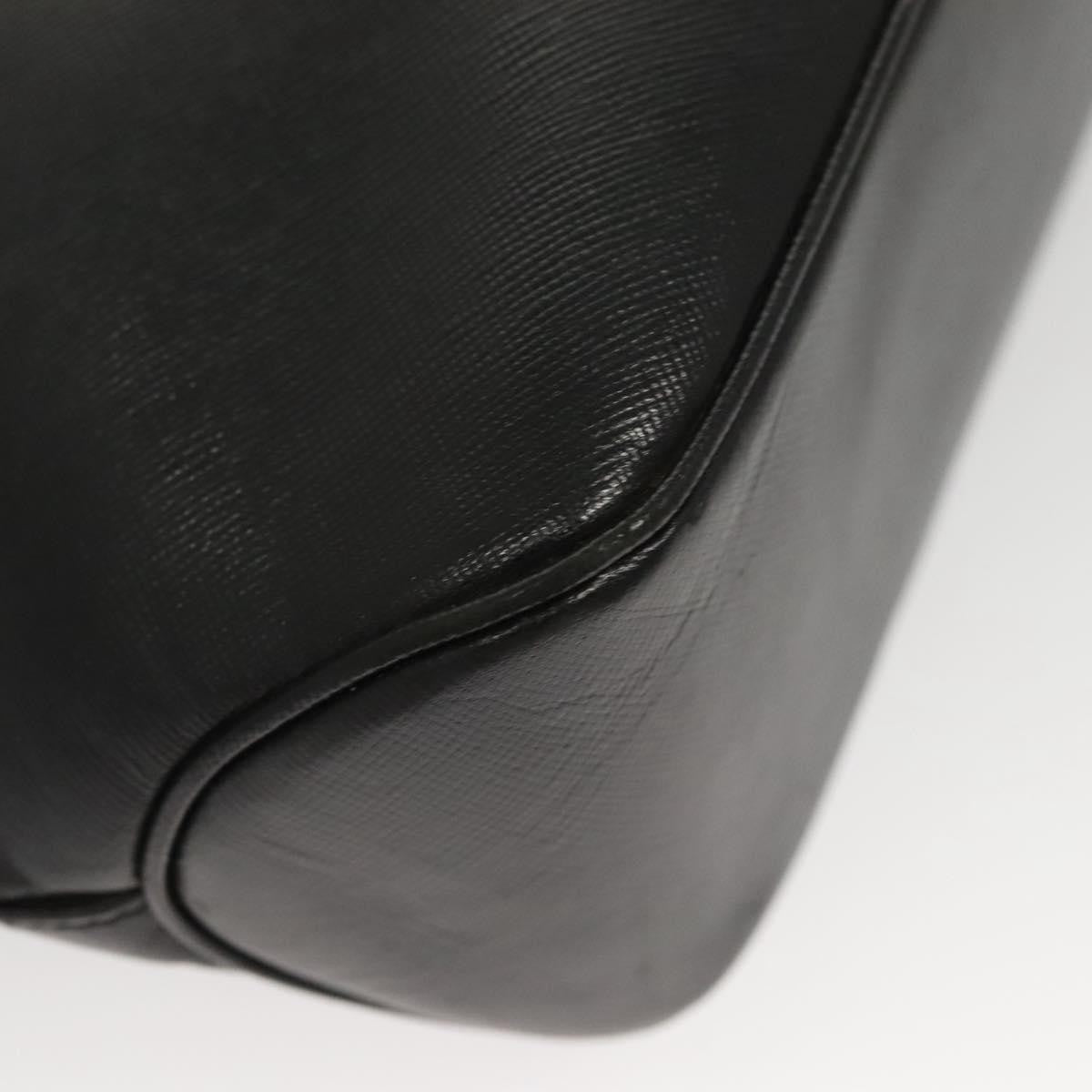 Salvatore Ferragamo Gancini Shoulder Bag Leather, BLACK, LEATHER, Shoulder bag