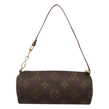 Louis Vuitton Papillon Pochette Monogram Canvas, BROWN, CANVAS, Handbag